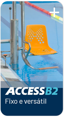 Menu elevador piscina acces b1, port&aacute;til y robusto